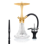 Ναργιλές Aladin MVP A36 Gold-Clear Pattern 36cm - Χονδρική